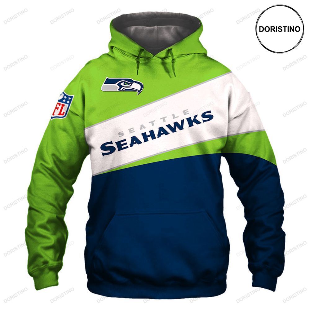 Seattle Seahawks Long Sleeve Limited Edition 3d Hoodie
