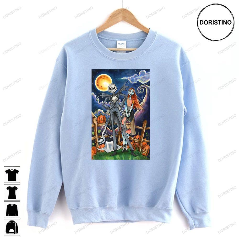 Halloween The Nightmare Before Christmas 2 Doristino Sweatshirt Long Sleeve Hoodie