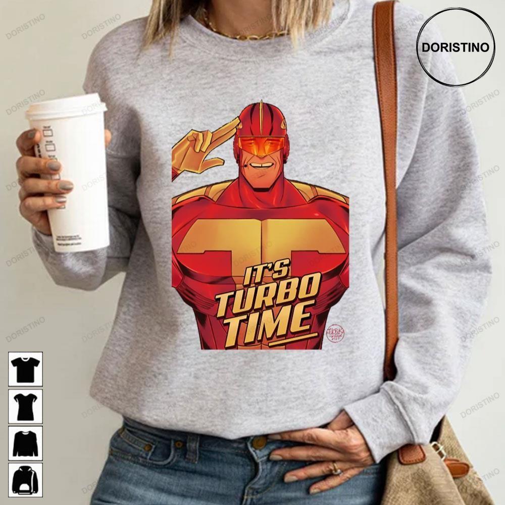 Handsome Turbo Jingle All The Way Christmas 2 Doristino Sweatshirt Long Sleeve Hoodie