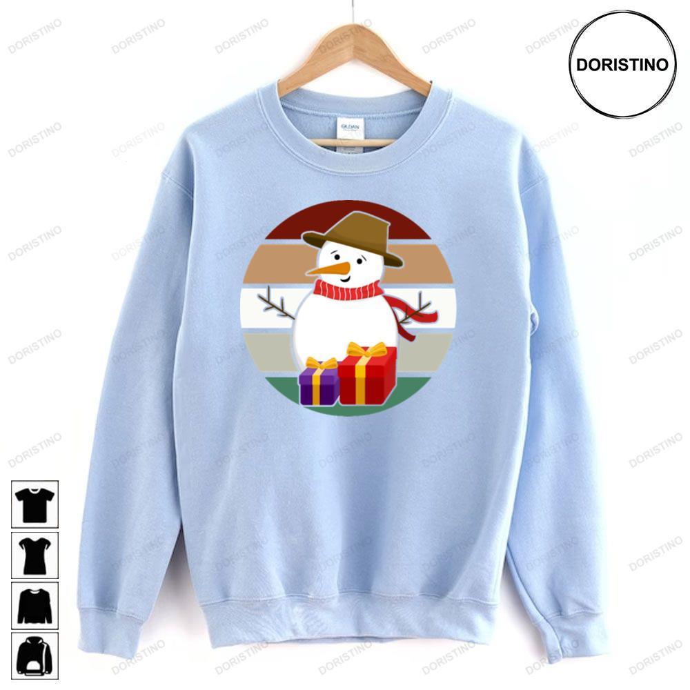 Hat With Presents Frosty The Snowman Christmas 2 Doristino Hoodie Tshirt Sweatshirt