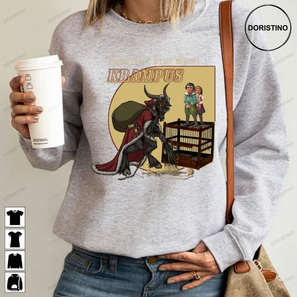 Holiday Fun With Krampus Christmas 2 Doristino Hoodie Tshirt Sweatshirt