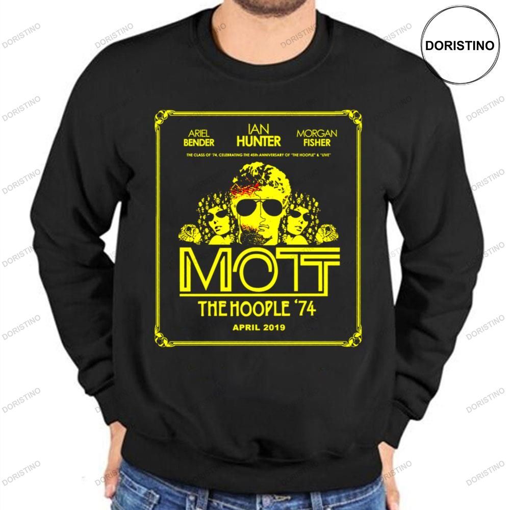 Yellow Art Mott The Hoople 74 Limited Edition T-shirt