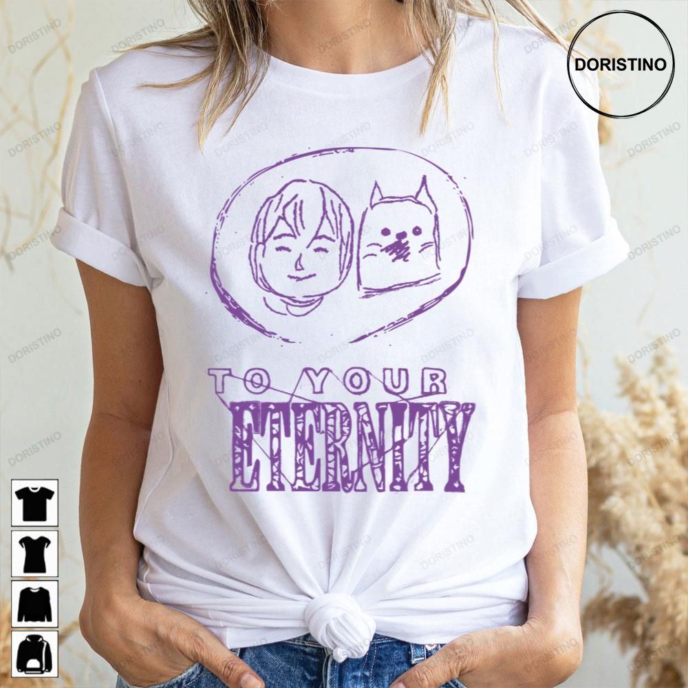 Purple Art To Your Eternity The Boy And The Wolf Limited Edition T-shirts