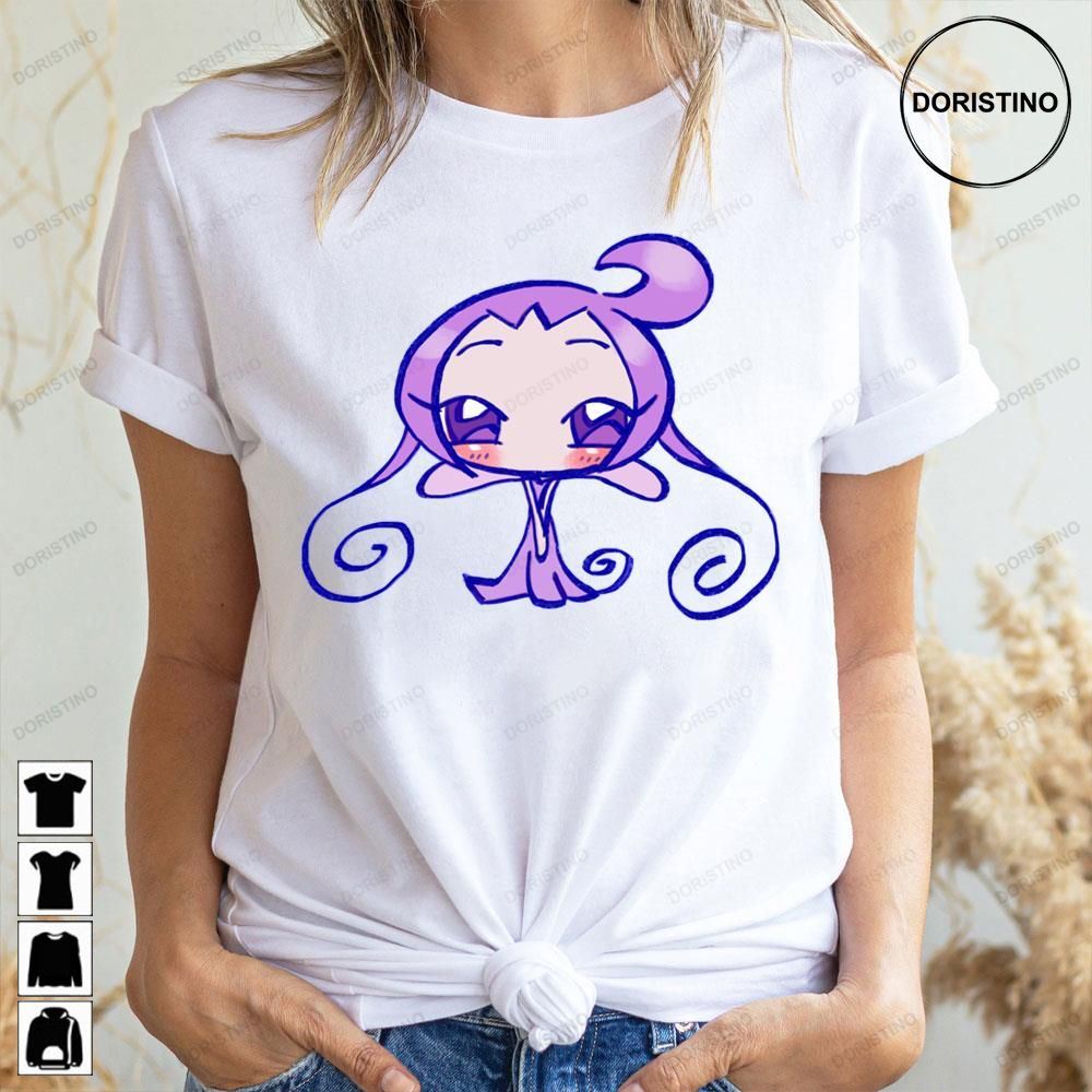 Purple Baby Fairy Roro Or Fafa Ojamajo Magical Doremi Anime Limited Edition T-shirts