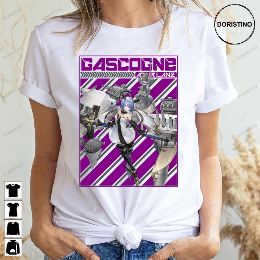 Purple Background Gascogne Azur Lane Trending Style