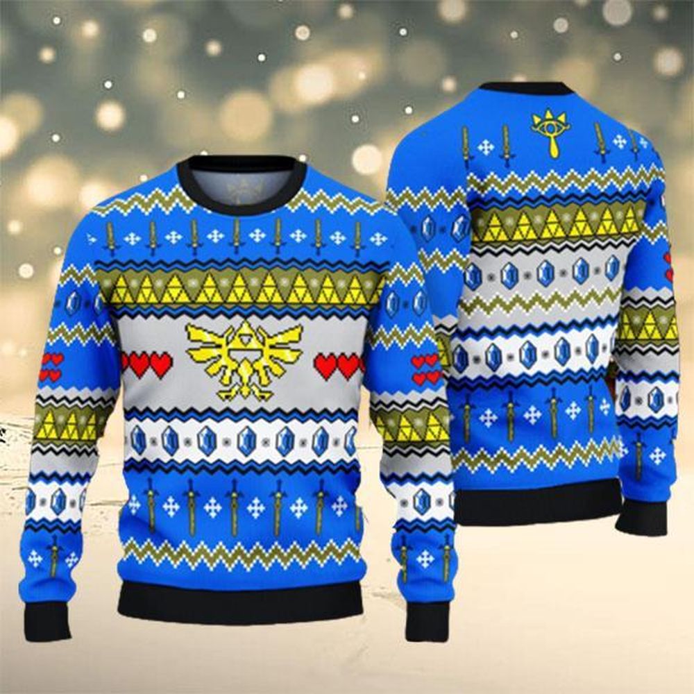 Zelda Christmas Ugly Christmas Sweater Gift For Holiday