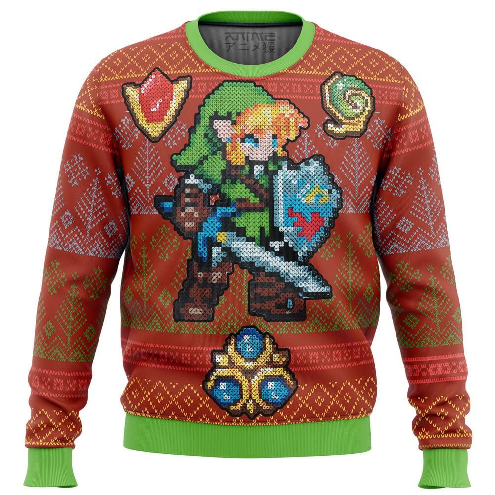 Zelda Link Gems Ugly Christmas Sweater