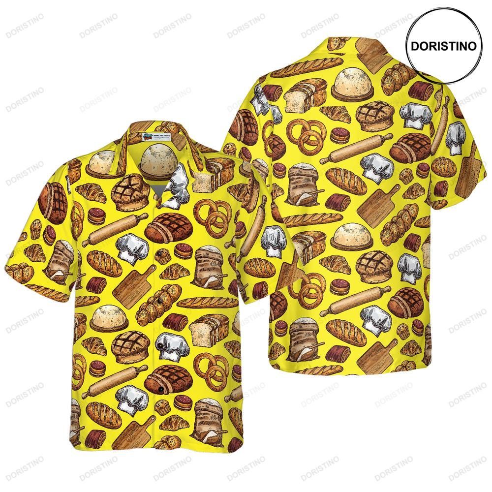Bread And Pastry Food Hawaiian Shirt