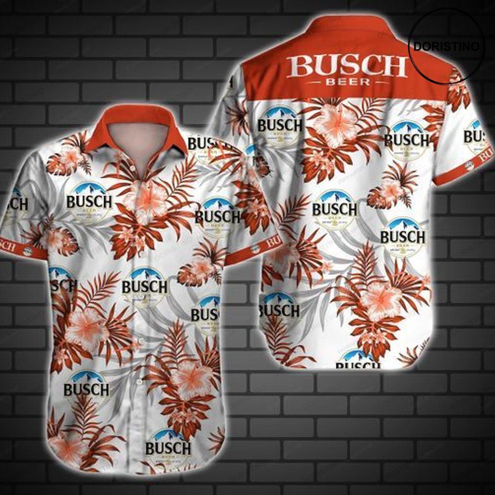 Busch Beer Ii Limited Edition Hawaiian Shirt