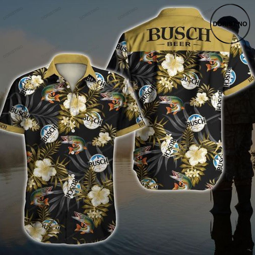 Busch Beer Iii Hawaiian Shirt