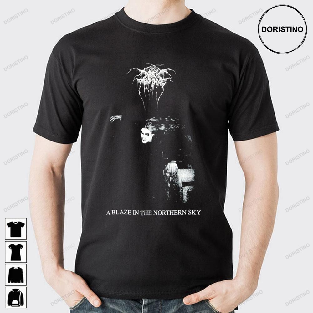 A Blaze In The Northern Sky Dark Throne Limited Edition T-shirts