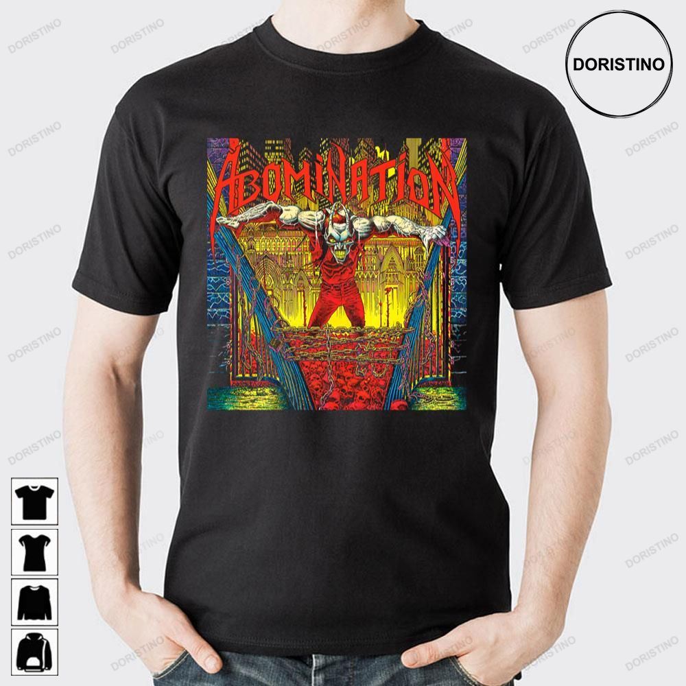 Abomination 1990 Usa Deaththrash Metal Limited Edition T-shirts