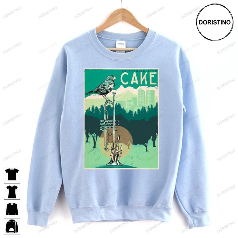 An Evening With Cake Limited Edition T-shirts