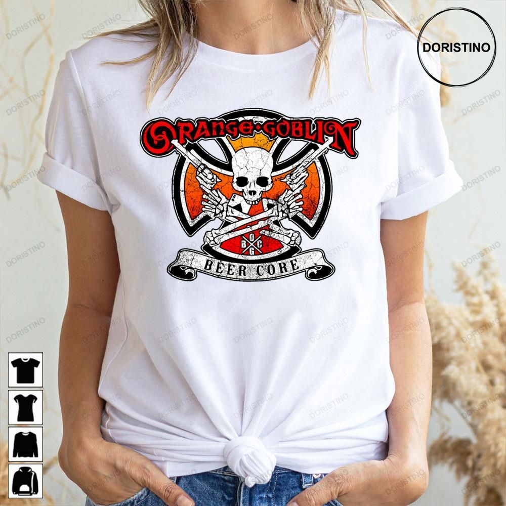 Beer Core Orange Goblin Limited Edition T-shirts