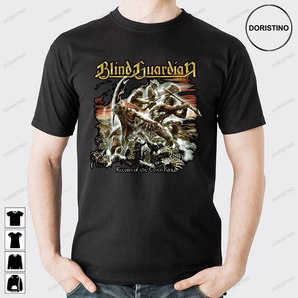 Blind Guardian Return Of The Clven Kings Awesome Shirts