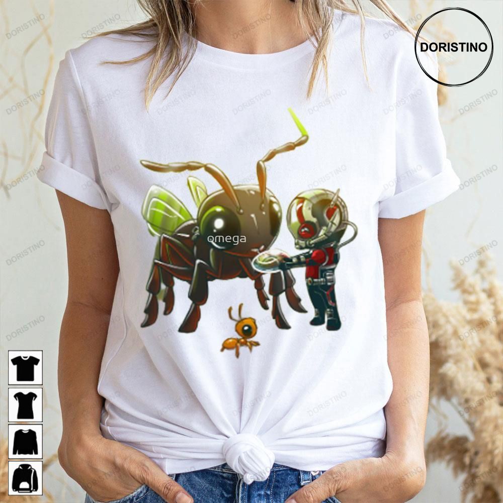 Chibi Antman And The Wasp Quantumania Awesome Shirts