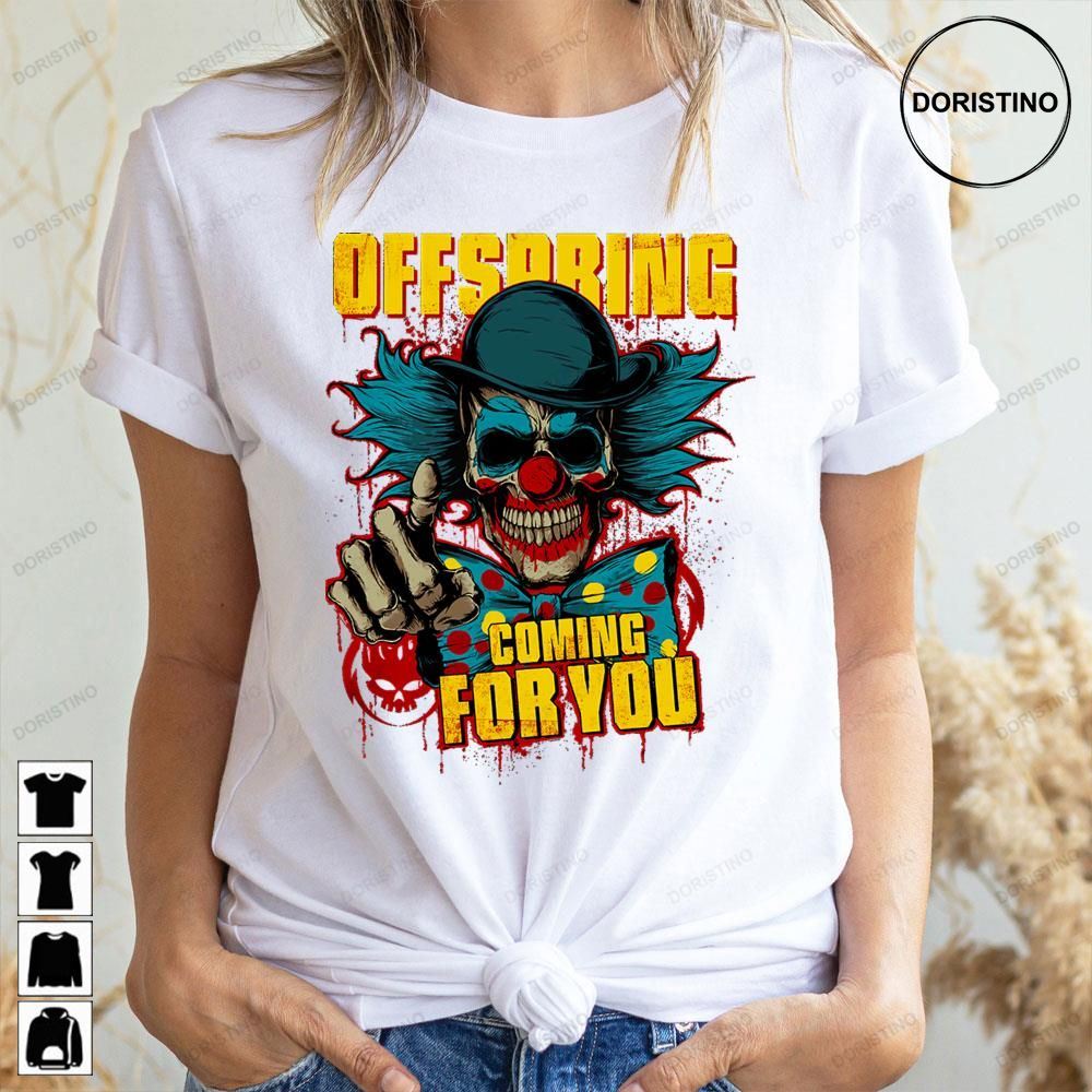 Clow Coming Foe You The Offspring Limited Edition T-shirts