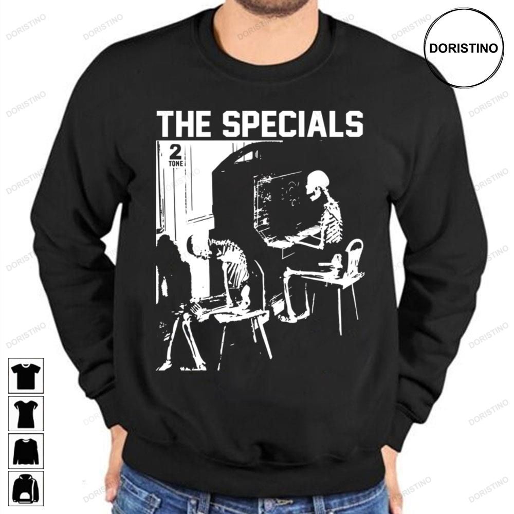 The Specials 2 Tone Skull Awesome Shirts