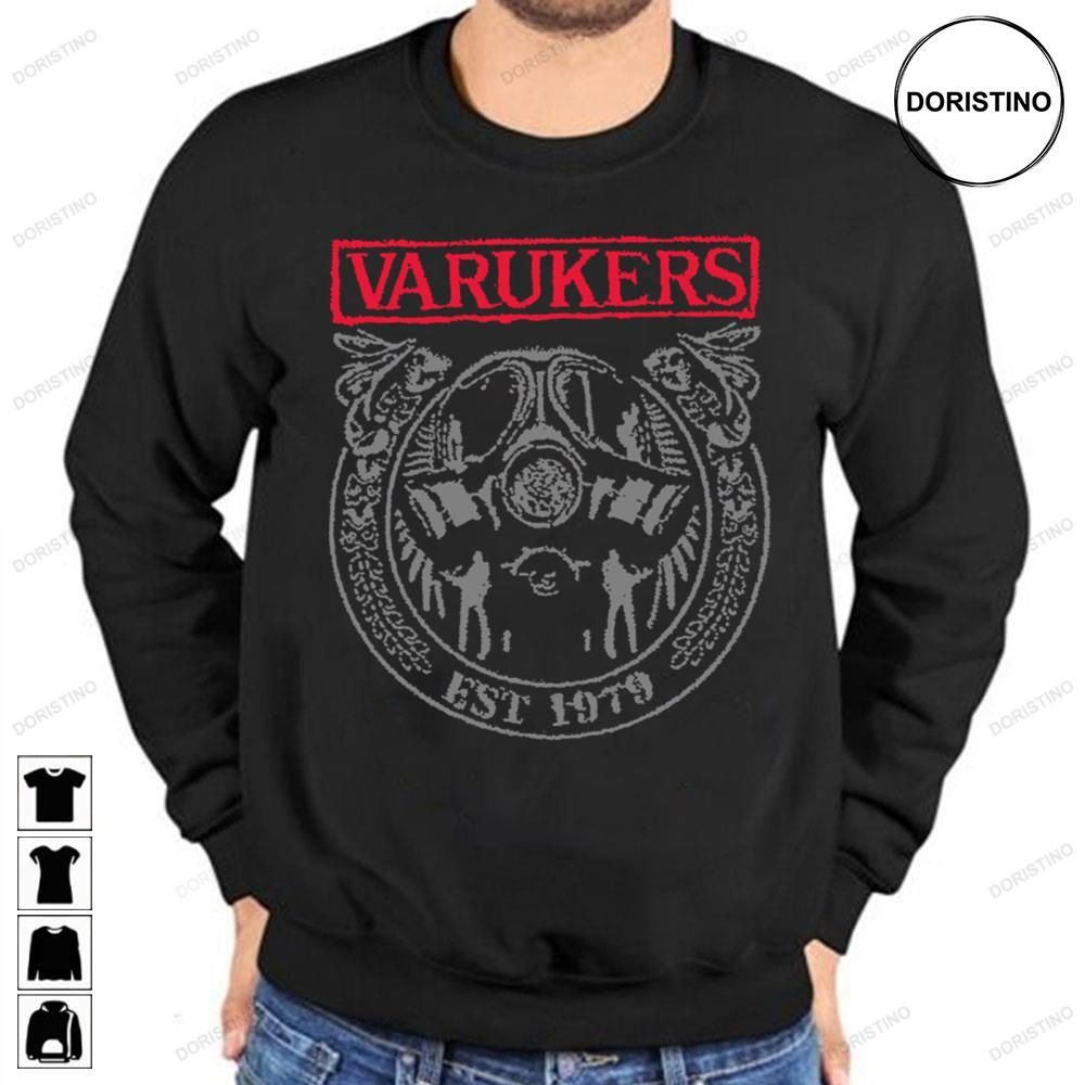 The Varukers Est 1979 Limited Edition T-shirts