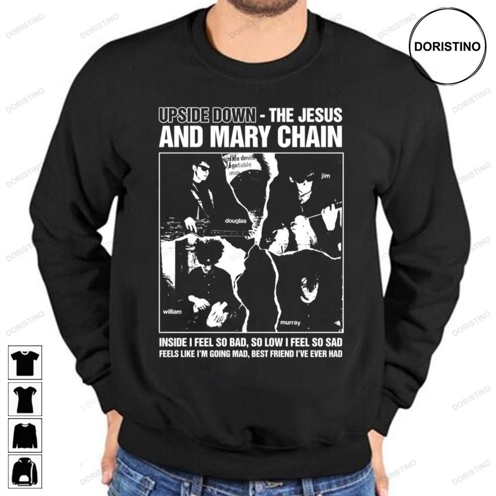 Upsidedown The Jesus And Mary Chain Awesome Shirts