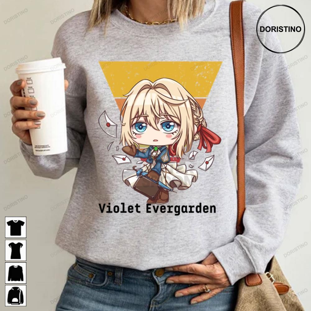 Vintage Chibi Violet Evergarden Trending Style