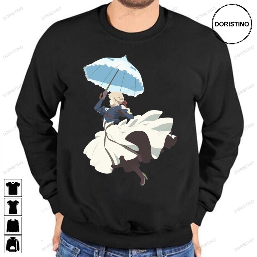 Violet Evergarden Parasol Minimalist Trending Style