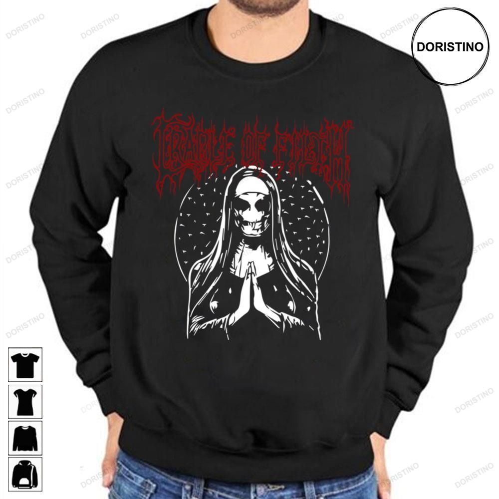 White Nun Cradle Of Filth Limited Edition T-shirts