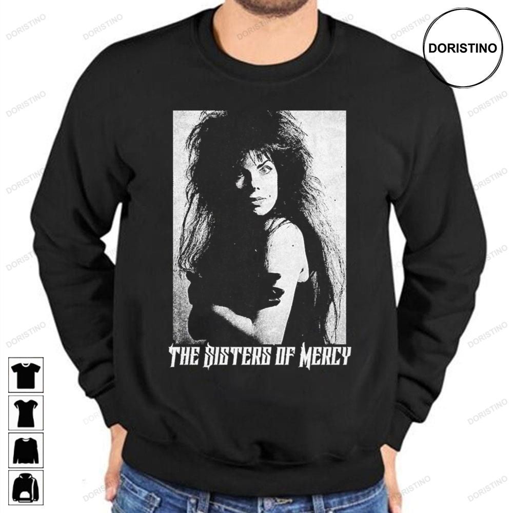 White The Sisters Of Mercy Limited Edition T-shirts