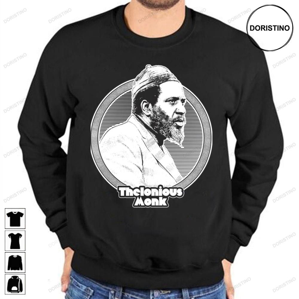 White Thelonious Monk Limited Edition T-shirts