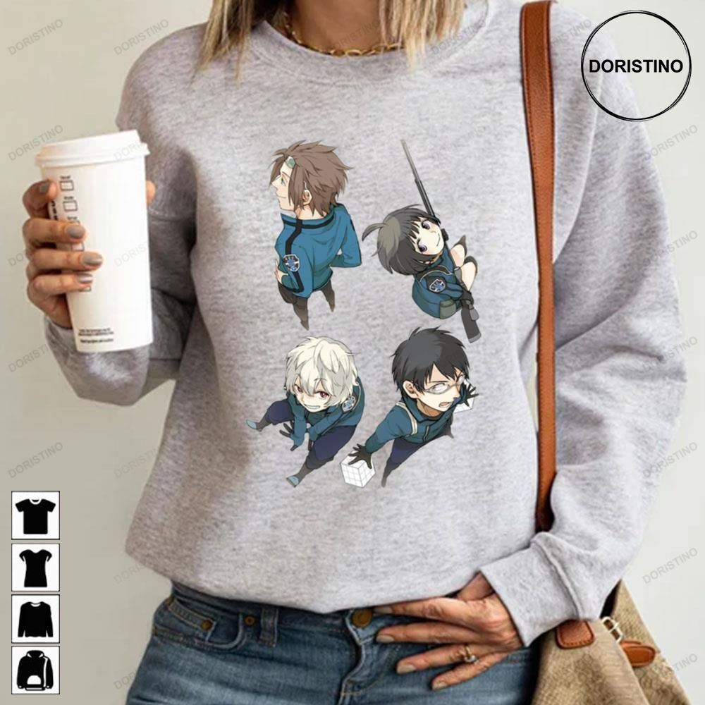 World Trigger Chibi Characters Awesome Shirts