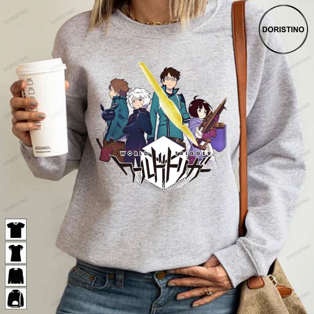 World Trigger Main Characters Limited Edition T-shirts