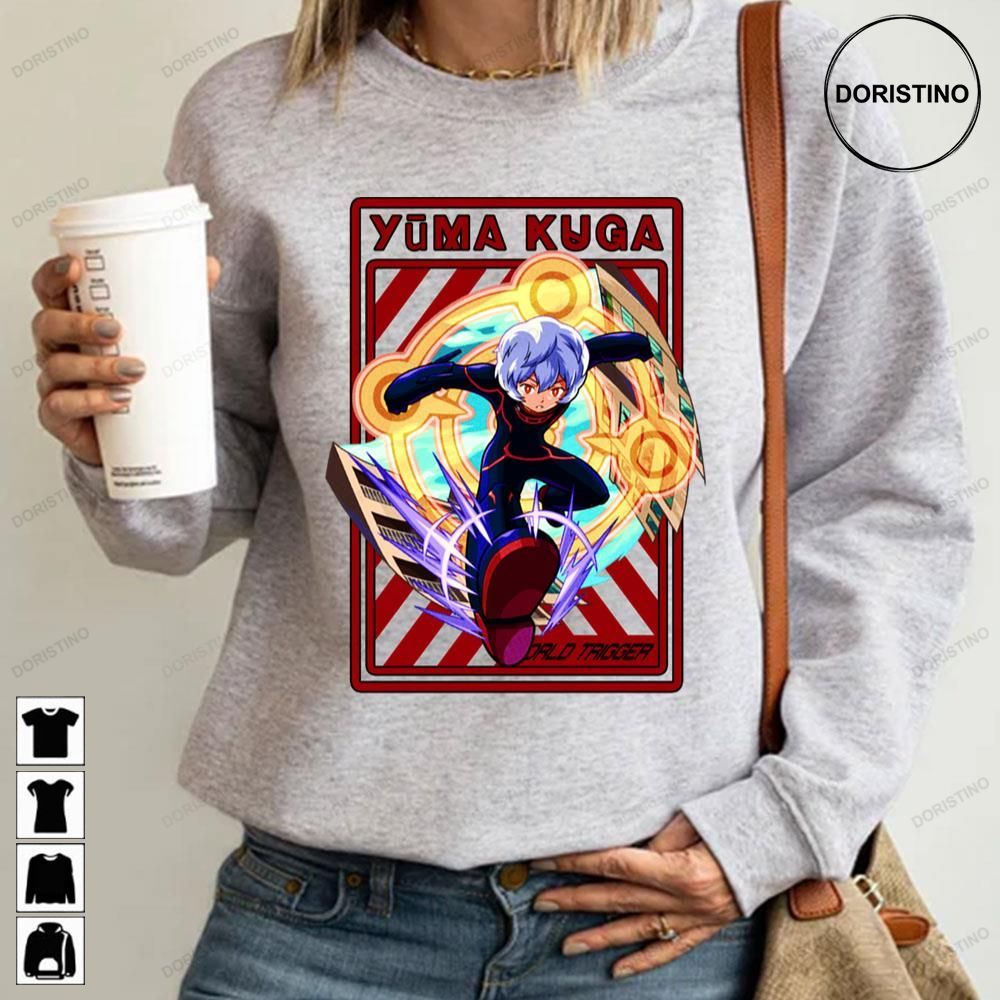World Trigger Yuma Kuga Vintage Trending Style