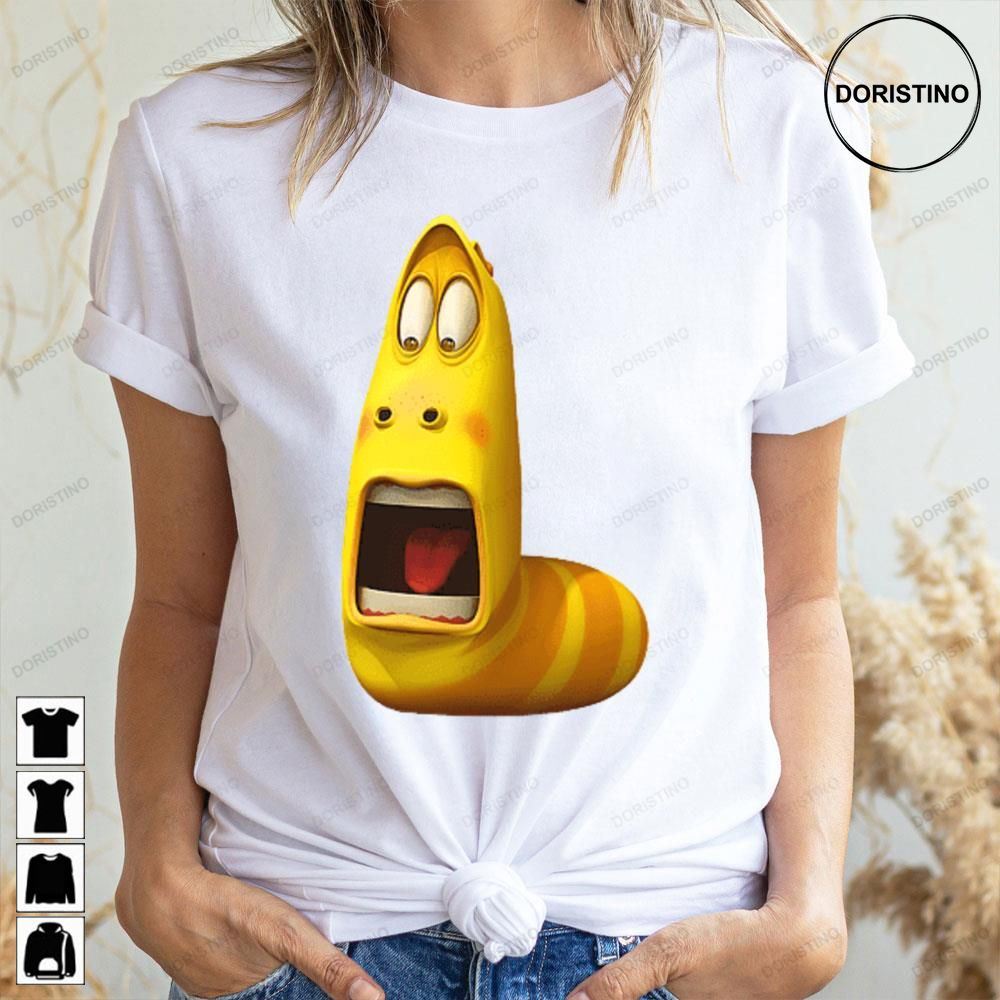 Wow Yellow Larva Cartoon Limited Edition T-shirts