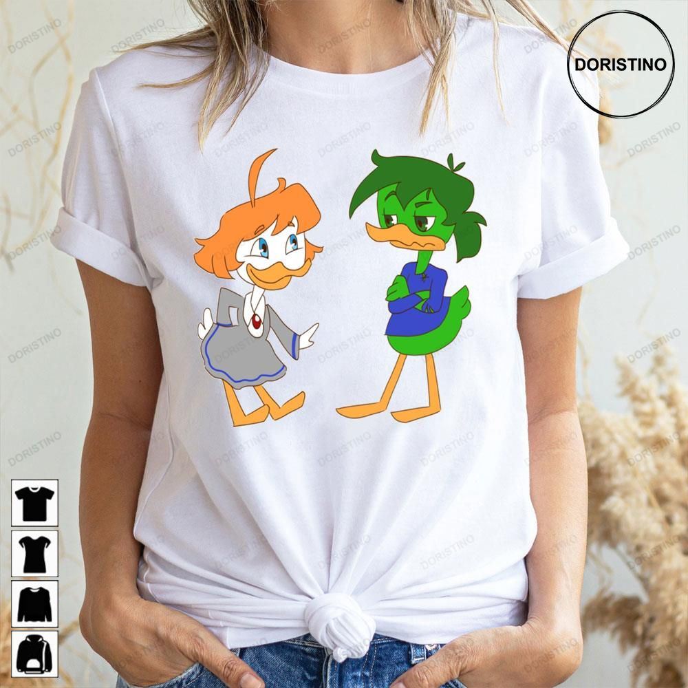 Yellow Duck And Green Duck Awesome Shirts