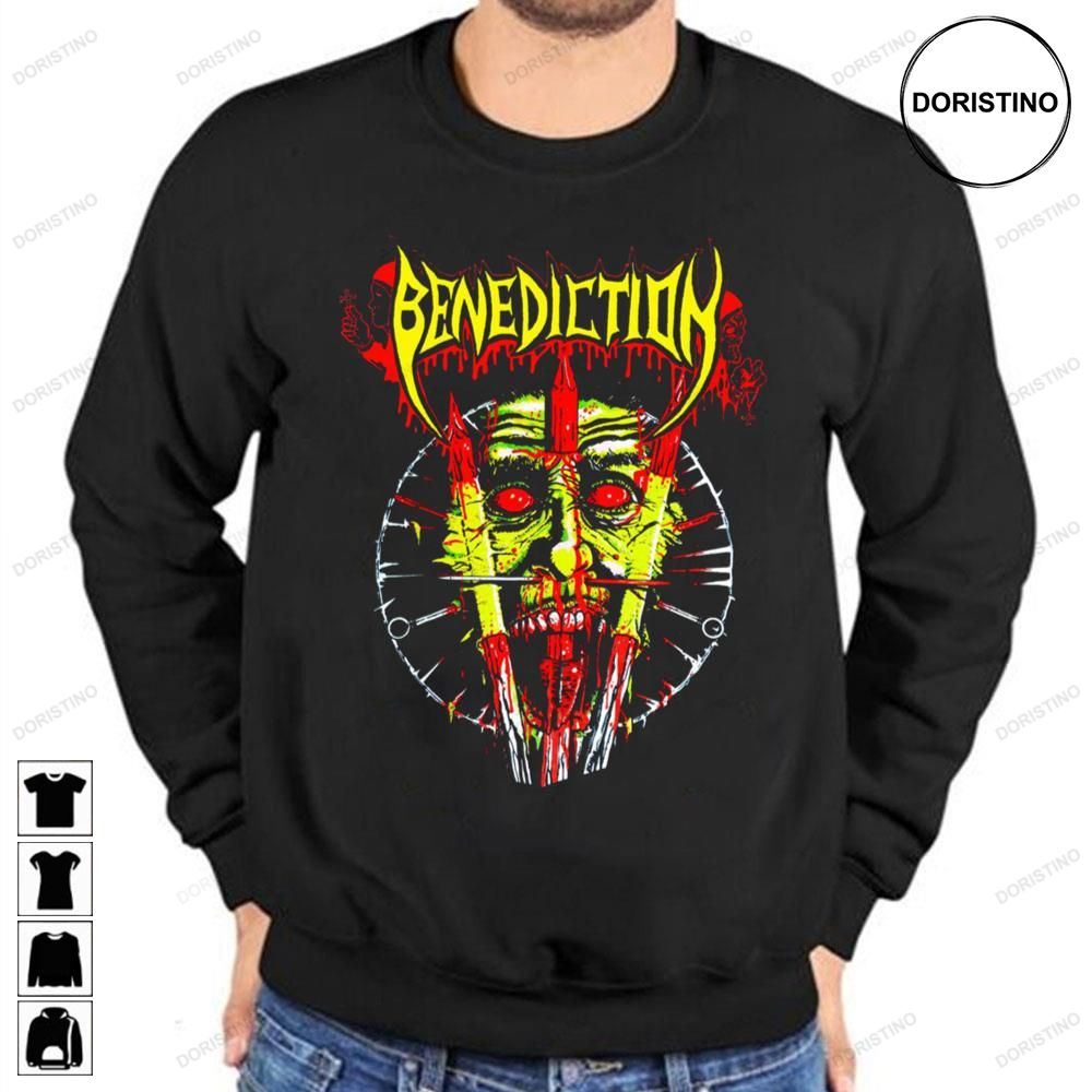 Yellow Red Benediction Awesome Shirts