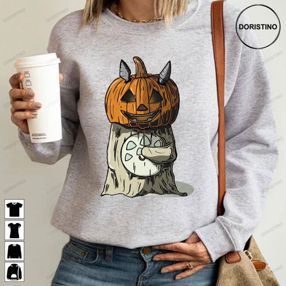 Your Halloween Neighbour Totoro Pumpkin Head Trending Style