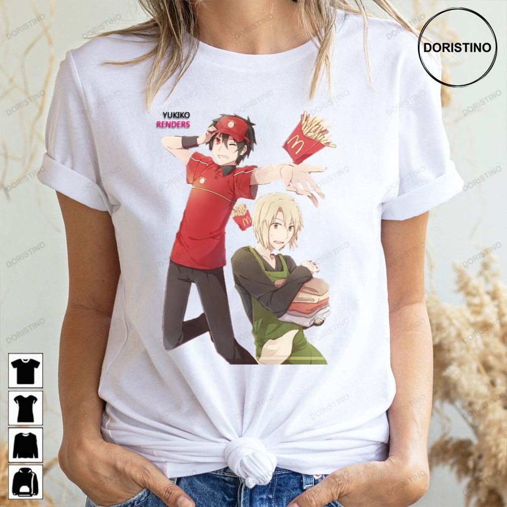 Yukiko Renders The Devil Is A Part-timer Awesome Shirts