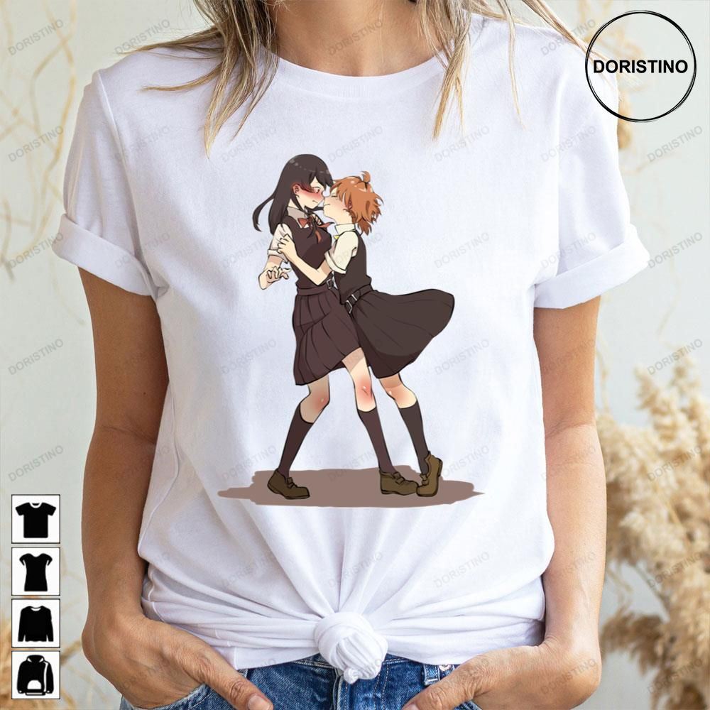 Yuu Nanami Nose To Nose Yagakimi Bloom Into You Awesome Shirts