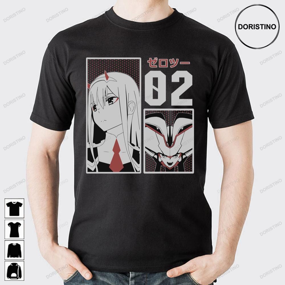 Zero Two Darling In The Franxx Vintage Anime Trending Style