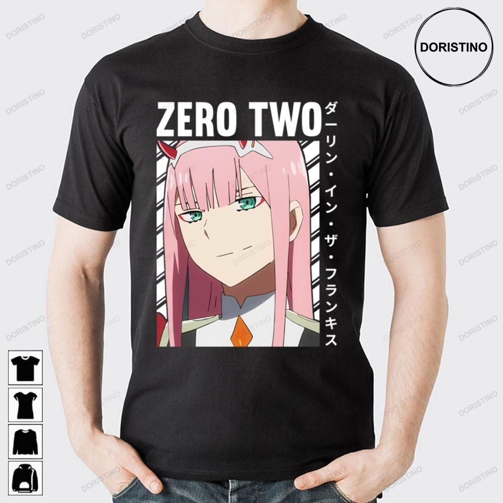 Zero Two Darling In The Franxx Vintage Limited Edition T-shirts