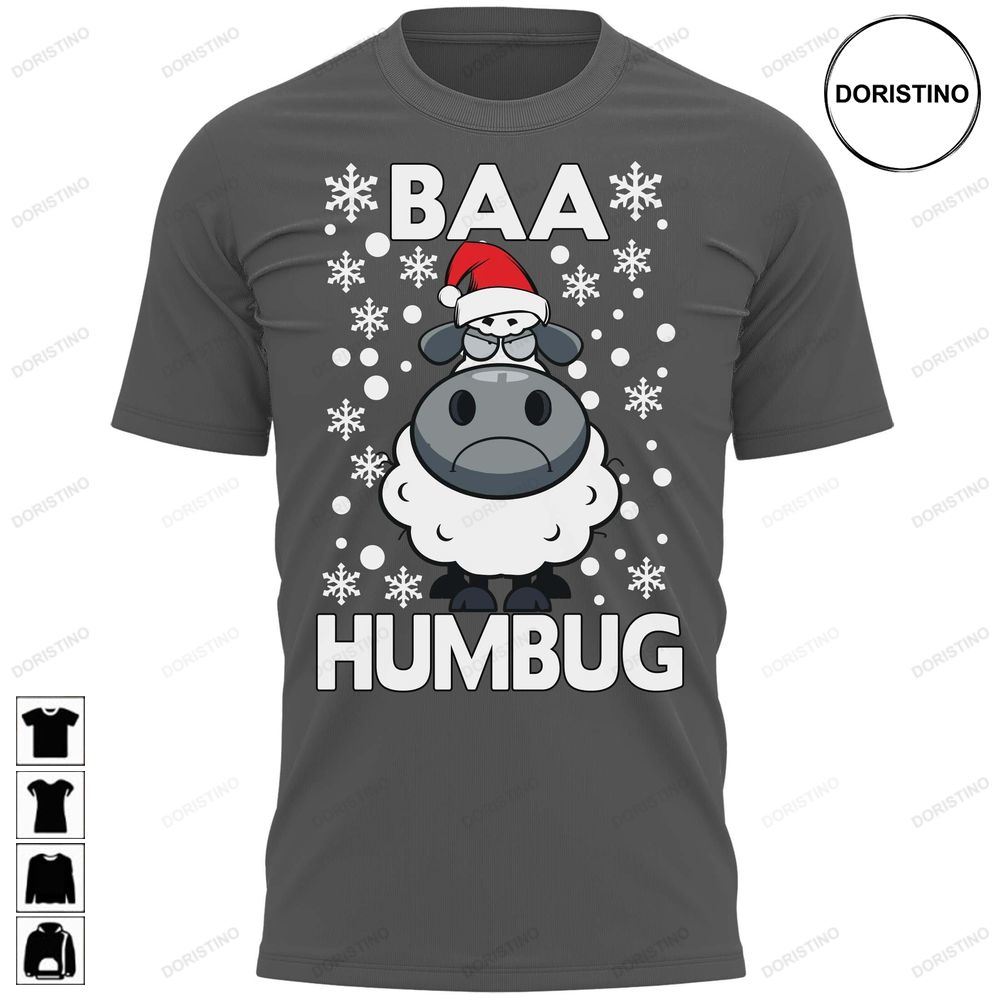 Baa Humbug Funny Christmas Xmas Present Gift Limited Edition T-shirts