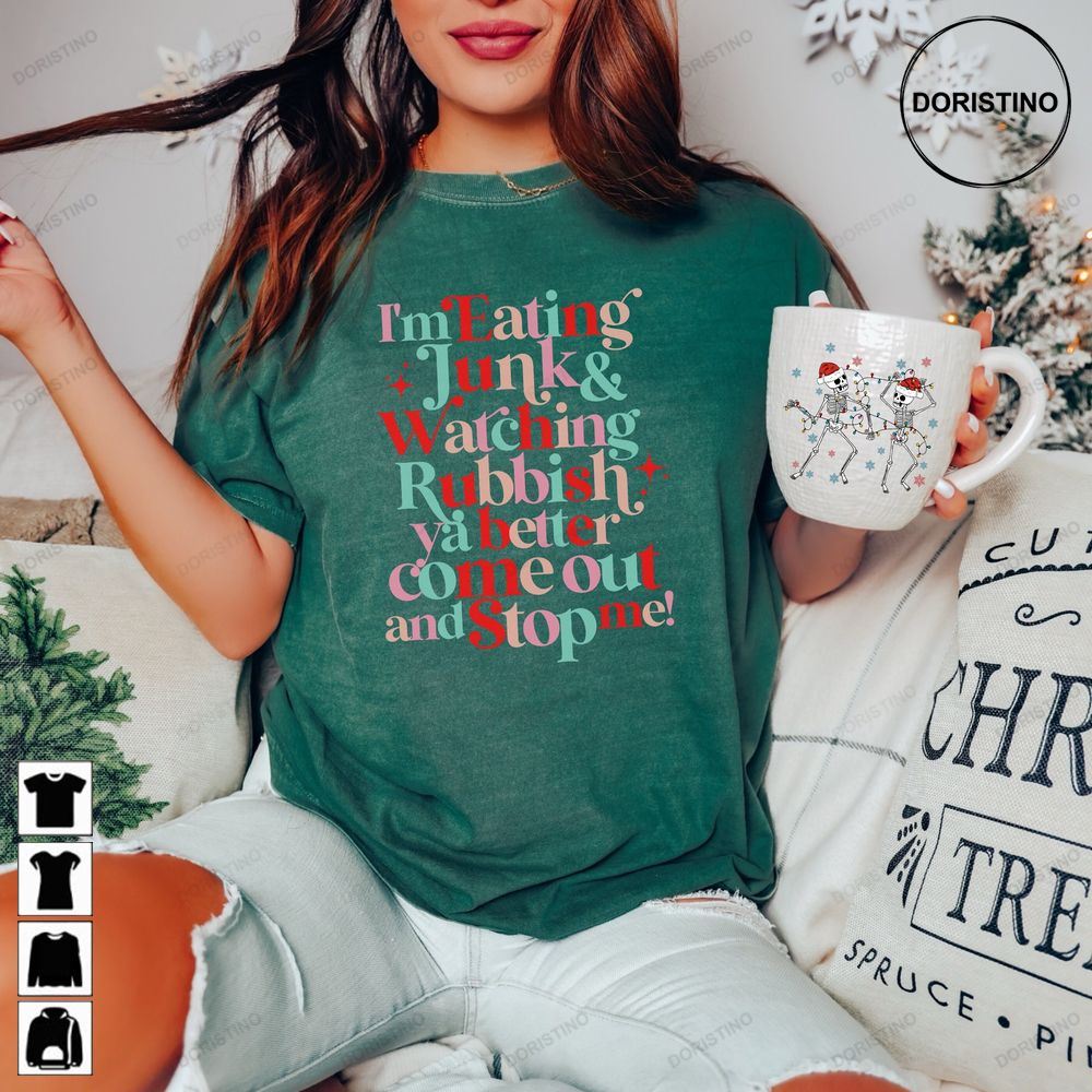 Comfort Colors Vintage Christmas Retro Watching Junk Limited Edition T-shirts