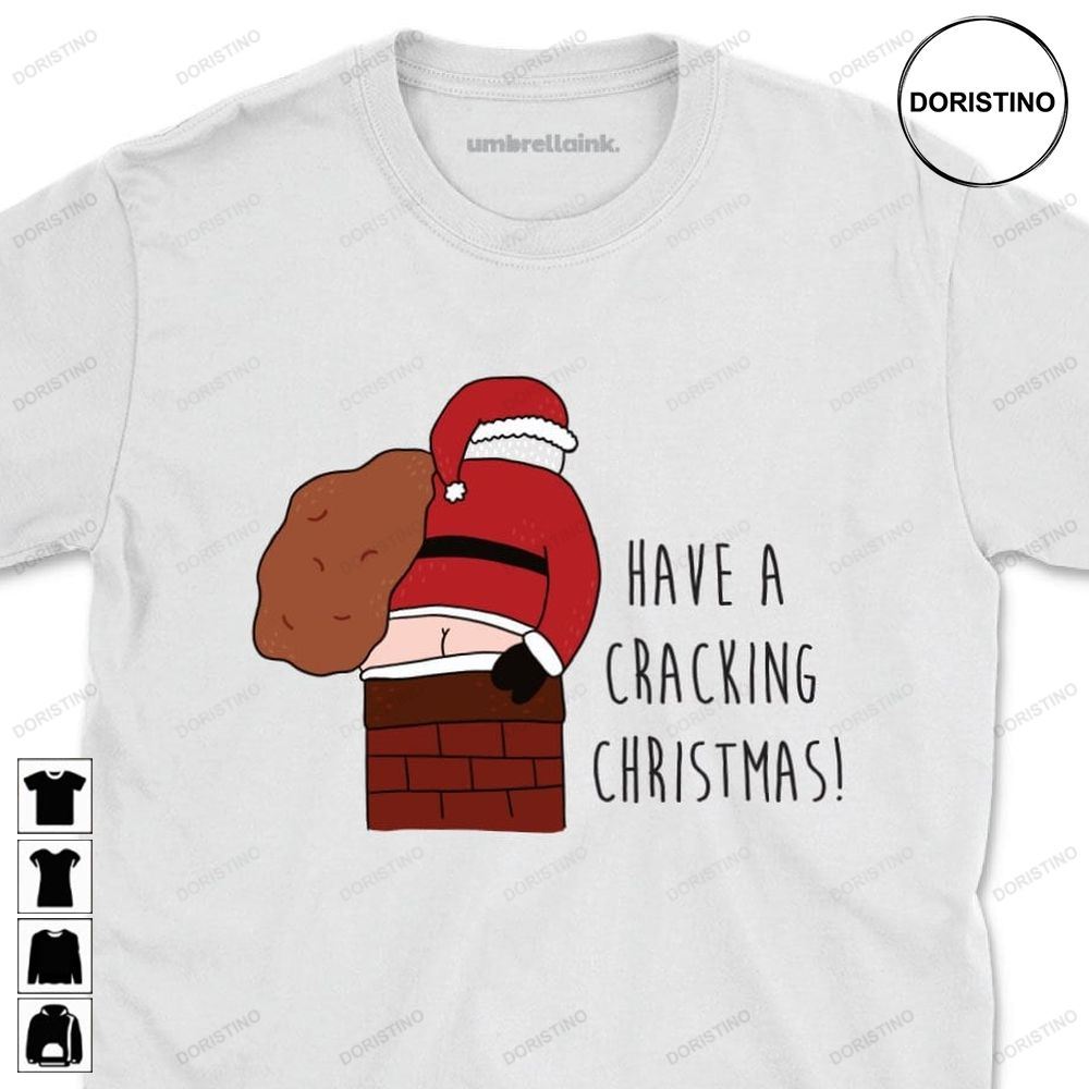 Cracking Christmas Christmas Mens S Festive Funny Limited Edition T-shirts