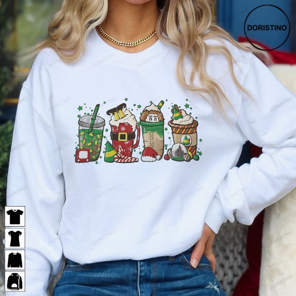 Elf Latte Christmas Christmas Movie Christmas Limited Edition T-shirts