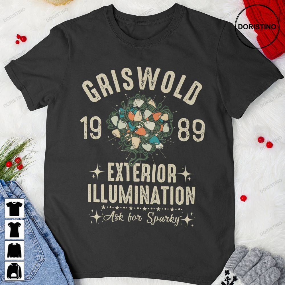 Griswold Family Exterior Illumination Christmas Awesome Shirts