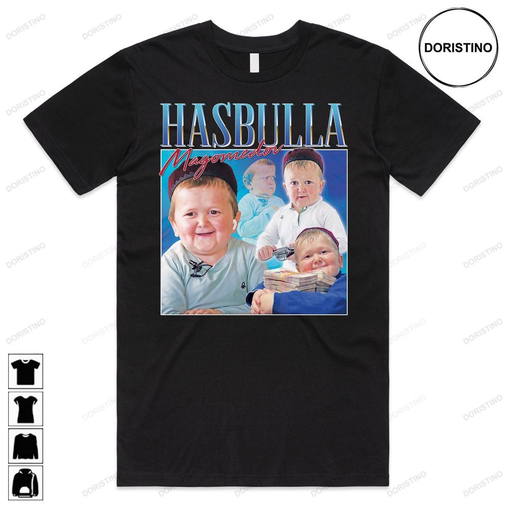 Hasbulla Magomedov Homage Top Funny Internet Icon Limited Edition T-shirts