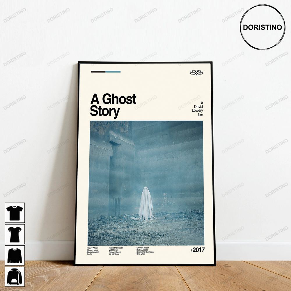 A Ghost Story David Lowery Minimalist Art Retro Modern Vintage Wall Decor Awesome Poster (No Frame)