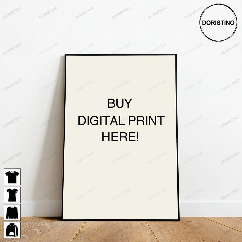 Custom Print Digital Print Midcentury Modern Trending Style Poster (No Frame)