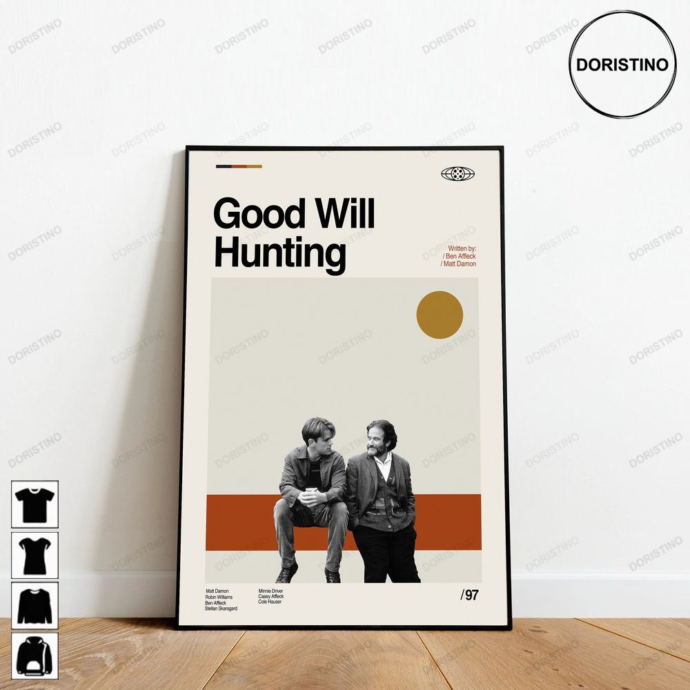 Good Will Hunting Retro Movie Minimalist Art Retro Modern Vintage Gifts Limited Edition Posters (No Frame)