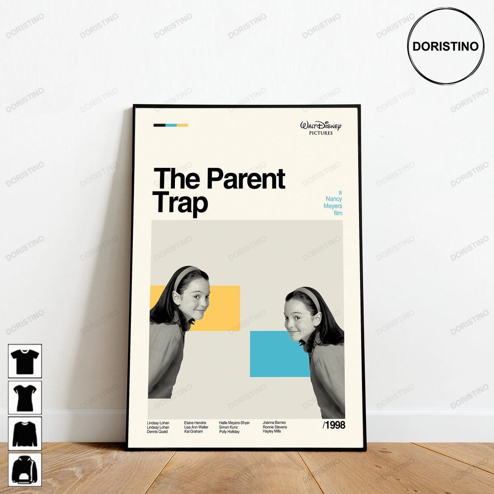 Inspired The Parent Trap Nancy Meyers Minimalist Art Retro Modern Vintage Gifts Trending Style Poster (No Frame)